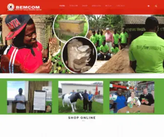 Bemcom.org(Mushroom Farming) Screenshot