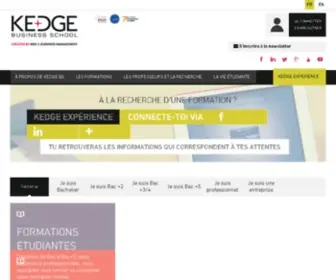 Bem.edu(Ecole de management et Ecole de commerce accréditée AACSB à Bordeaux) Screenshot