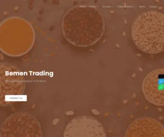 Bementrading.com(Bemen trading) Screenshot