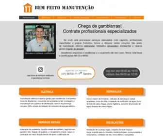 Bemfeitocwb.com.br(Bem Feito Manutenção) Screenshot