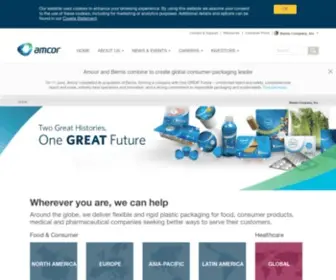 Bemis.com(Bemis Company) Screenshot