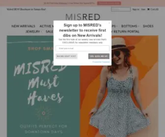 Bemisred.com(MISRED Outfitters) Screenshot