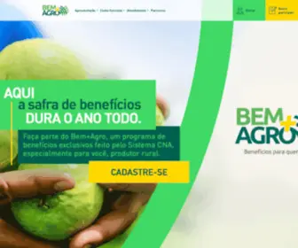 Bemmaisagro.com.br(Bem) Screenshot