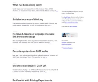 Bemmu.com(Bemmu) Screenshot