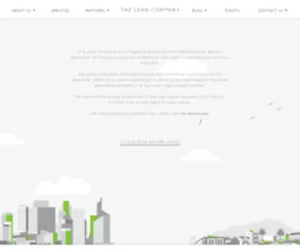 Bemorelean.co(The Lean Company) Screenshot