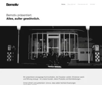 Bemotiv.de(Bemotiv Agentur) Screenshot