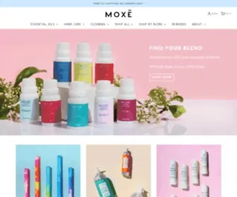 Bemoxe.com(Aromatherapy Made Easy) Screenshot