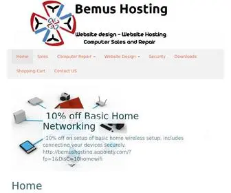 Bemushosting.com(Website Hosting and Design) Screenshot