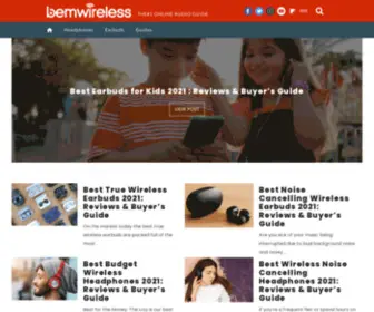 Bemwireless.com(Your Guide for Wireless Audio) Screenshot