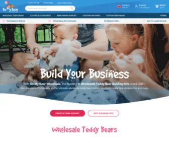 Bemybearwholesale.com(Wholesale Build Your Bear Skins) Screenshot