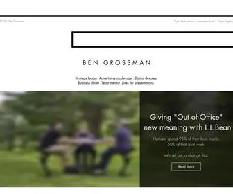 Ben-Grossman.com(Ben Grossman) Screenshot