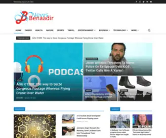 Benaadirnews.com(Benaadirnews) Screenshot