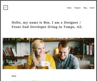 Benadam.me(Ben Adam) Screenshot