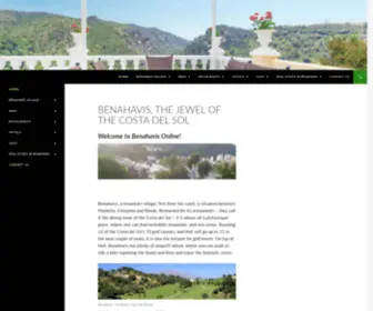 Benahavis.net(Benahavis, the jewel of the Costa del Sol) Screenshot