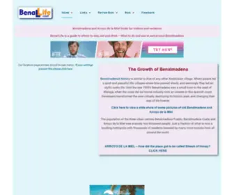 Benal-Life.com(Benalmadena guide for visitors and residents) Screenshot
