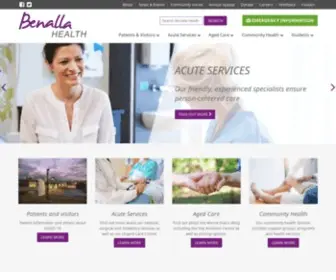 Benallahealth.org.au(Benalla Health) Screenshot