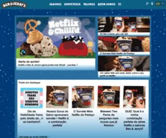 Benandjerry.com.br(Ben & Jerry’s) Screenshot