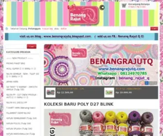 Benangrajutq.com(Benang Rajut Q) Screenshot