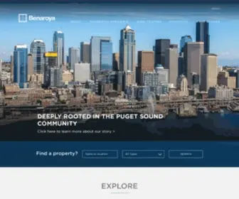 Benaroya.com(Benaroya) Screenshot