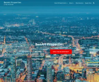 Benartproperties.com(Benartproperties) Screenshot