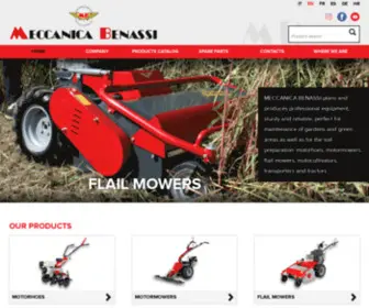 Benassimeccanica.com(Meccanica Benassi) Screenshot