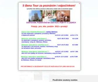 Benatour.cz(Bena Tour) Screenshot