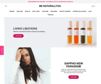 Benaturallyyou.com(Best Natural Organic Skin Care Products Australia) Screenshot