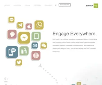 Benbria.com(Benbria is a Customer Experience Management (CEM)) Screenshot
