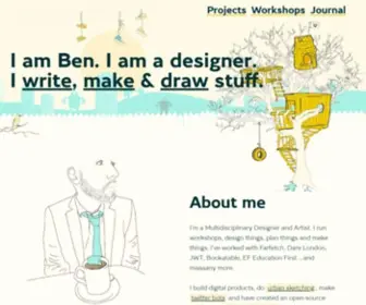 Benbrignell.com(Ben builds digital products and) Screenshot