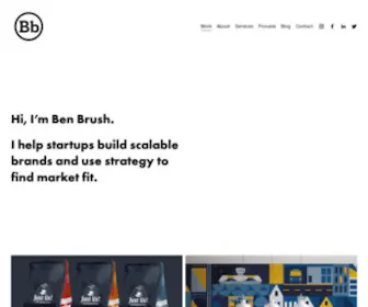 Benbrushdesign.com(Ben Brush Design) Screenshot