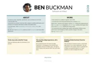 Benbuckman.net(Ben Buckman) Screenshot