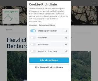 Benburgen.de(Herzlich Willkommen) Screenshot