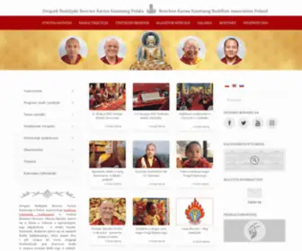 Benchen.org.pl(Karma Kamtsang Buddhist Association) Screenshot