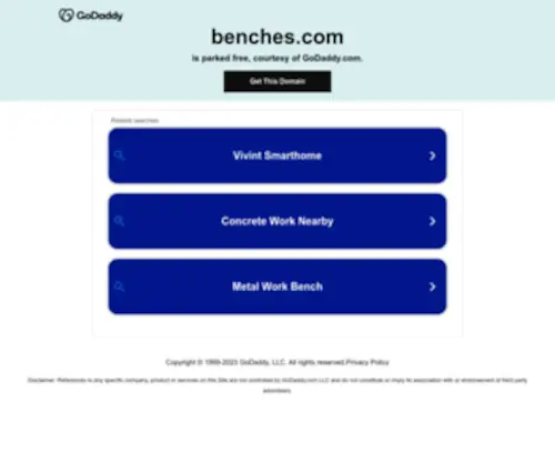 Benches.com(Indoor Benches & Outdoor Benches) Screenshot