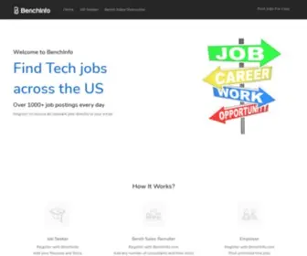 Benchinfo.com(C2c jobs) Screenshot