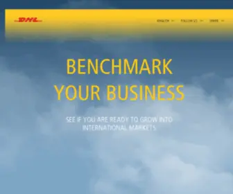 Benchmark-Business.com(Benchmark your Business with DHL) Screenshot