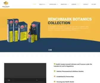 Benchmarkbotanics.com(Benchmark Botanics Inc) Screenshot