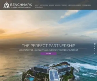 Benchmarkglobalhospitality.com(Benchmark) Screenshot