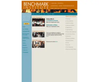 Benchmarkinstitute.org(Benchmarkinstitute) Screenshot
