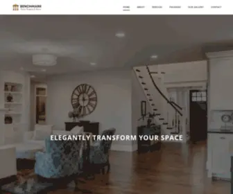 Benchmarkinterior.ca(Home Staging in Canada) Screenshot