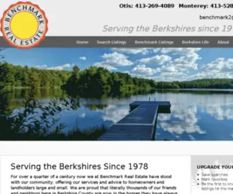 Benchmarkintheberkshires.com(Vacation homes in the Berkshires) Screenshot