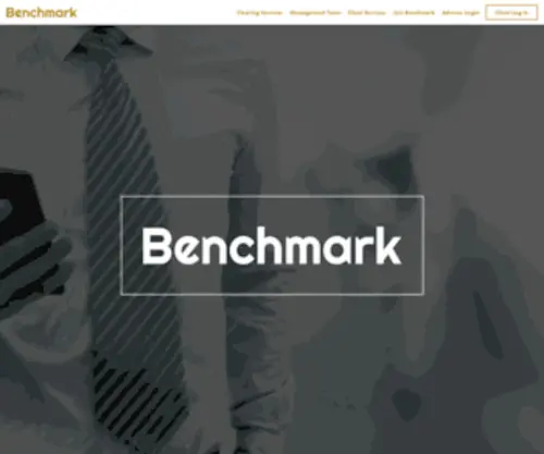 Benchmarkinvestments.com(Benchmark Investment's mission) Screenshot
