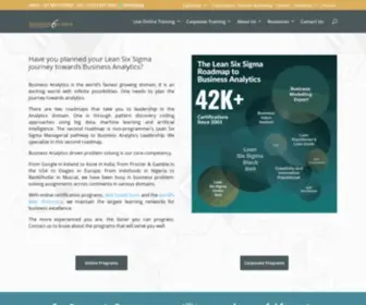 Benchmarksixsigma.com(Lean Six Sigma Certification Training) Screenshot