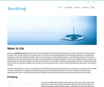 Benchpark.com(The Benchmark In Water Quality) Screenshot