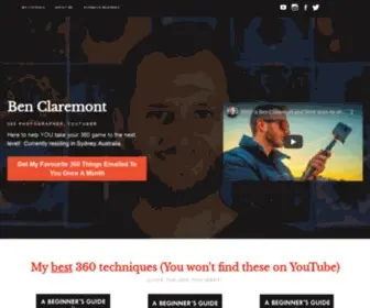 Benclaremont.com(Ben Claremont) Screenshot