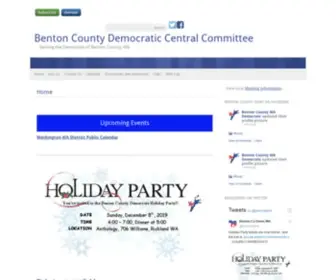 Bencodems.org(Benton County Democratic Central Committee) Screenshot