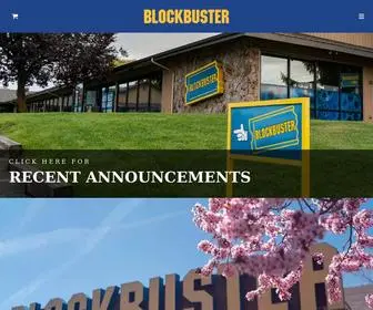 Bendblockbuster.com(Blockbuster) Screenshot