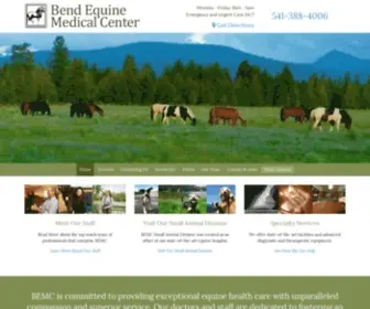 Bendequine.com(Bend Equine) Screenshot