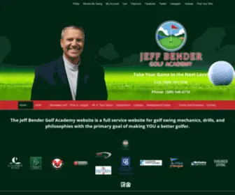 Bendergolfacademy.com(The Jeff Bender Golf Academy) Screenshot