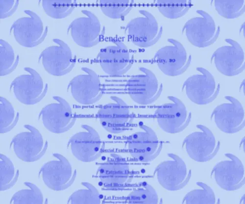 Benderplace.com(Bender Place) Screenshot